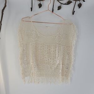 Carapace crochet top one size